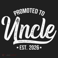 Promoted To Uncle EST 2026 Beanie thumb 2
