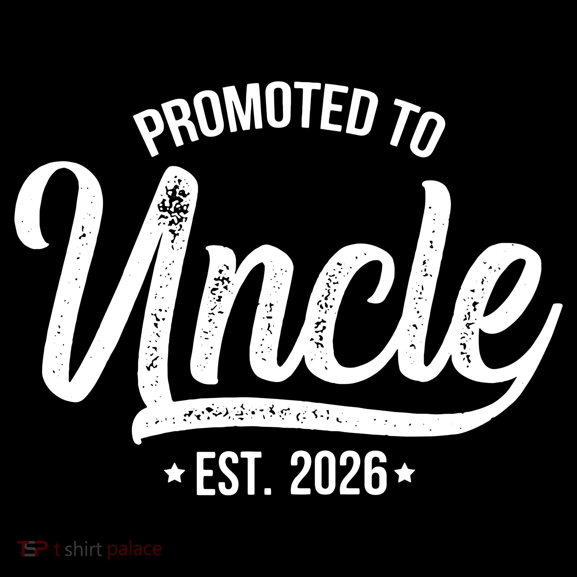 Promoted To Uncle EST 2026 Ornament