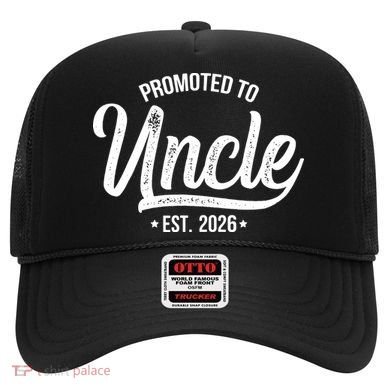 Promoted To Uncle EST 2026 Hat