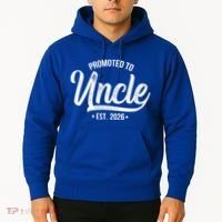 Promoted To Uncle EST 2026 Hoodie thumb 2