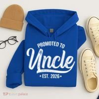 Promoted To Uncle EST 2026 Hoodie thumb 4