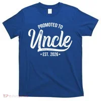 Promoted To Uncle EST 2026 T-Shirt thumb 0