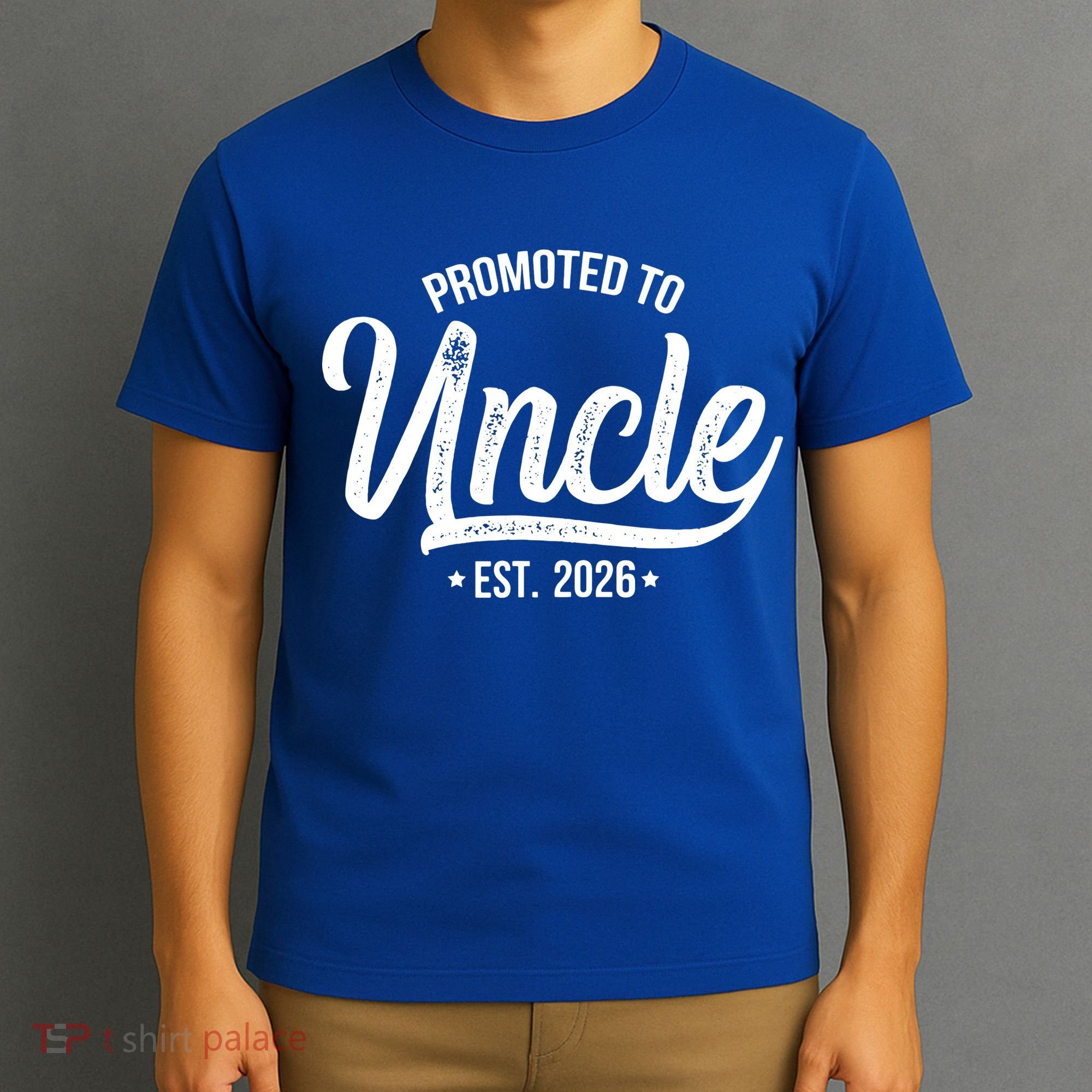 Promoted To Uncle EST 2026 T-Shirt
