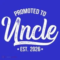 Promoted To Uncle EST 2026 T-Shirt thumb 7