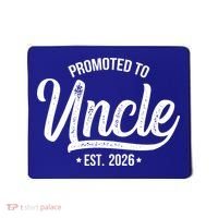 Promoted To Uncle EST 2026 Mousepad thumb 0