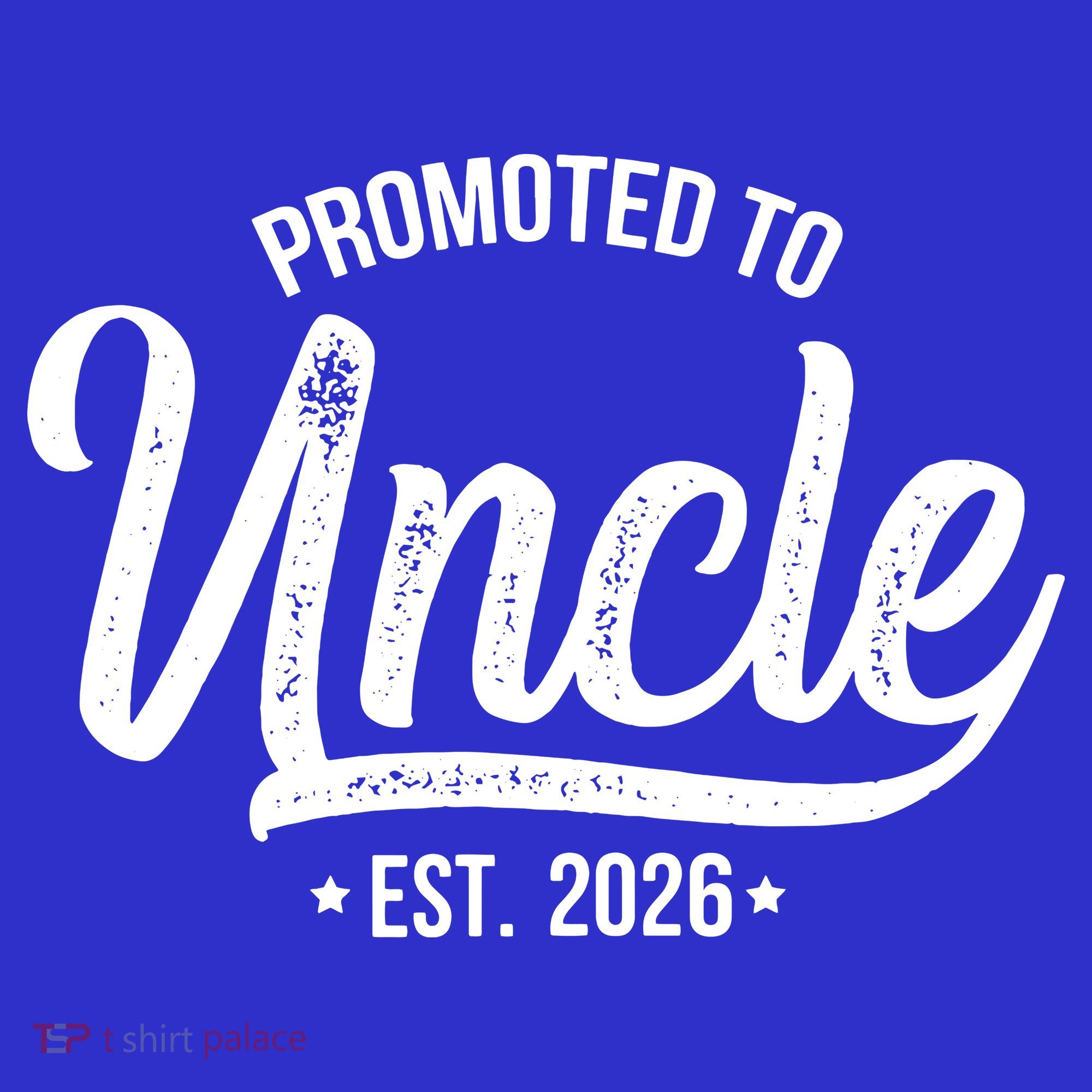 Promoted To Uncle EST 2026 Tote Bag