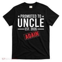 Promoted To Uncle Again EST 2026 T-Shirt thumb 0