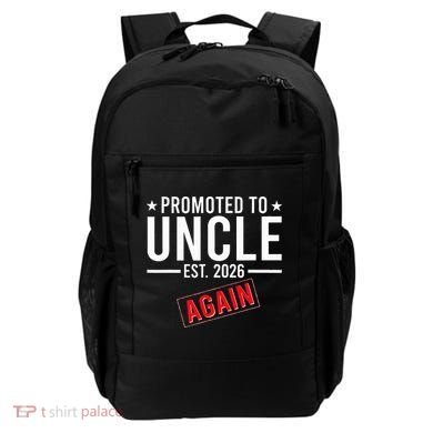 Promoted To Uncle Again EST 2026 Backpack