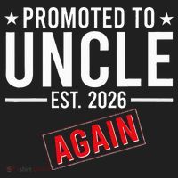 Promoted To Uncle Again EST 2026 Beanie thumb 2