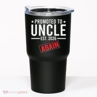 Promoted To Uncle Again EST 2026 Tumbler thumb 0