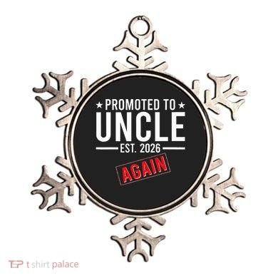 Promoted To Uncle Again EST 2026 Ornament