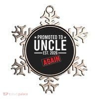 Promoted To Uncle Again EST 2026 Ornament thumb 0