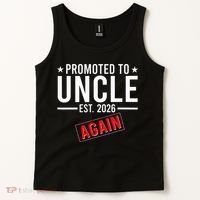 Promoted To Uncle Again EST 2026 Tank Top thumb 2