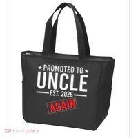 Promoted To Uncle Again EST 2026 Tote Bag thumb 3