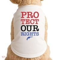 Protect Our Gun Rights Doggie Tank thumb 0