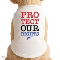 Protect Our Gun Rights Doggie Tank thumb 0