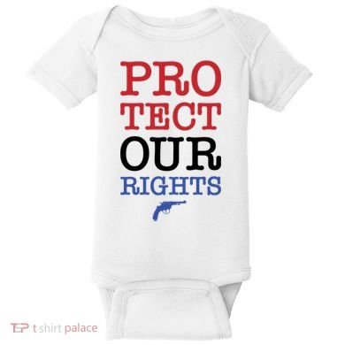 Protect Our Gun Rights Baby Bodysuit