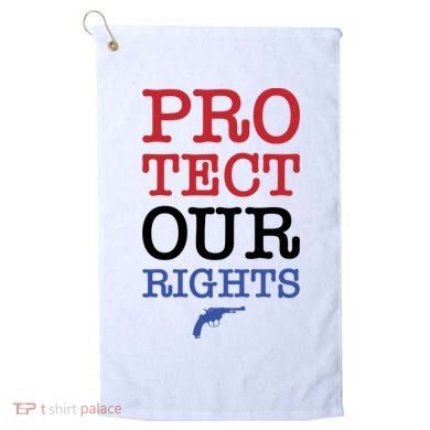 Protect Our Gun Rights Golf Towel