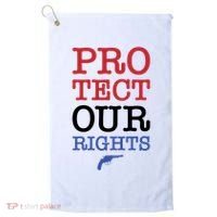 Protect Our Gun Rights Golf Towel thumb 0