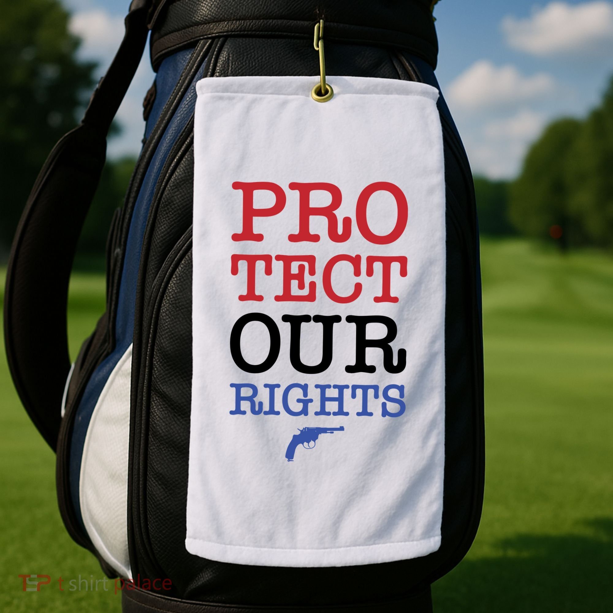 Protect Our Gun Rights Golf Towel