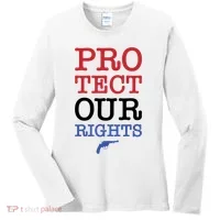 Protect Our Gun Rights Women's Long Sleeve Shirt thumb 0