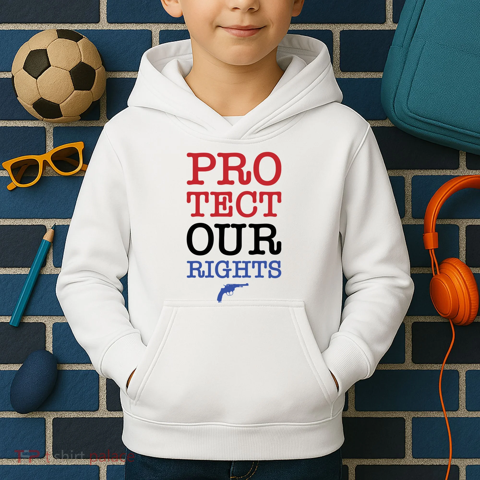 Protect Our Gun Rights Kids Hoodie