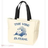 Possum The Vibe Is Feral Tote Bag thumb 3