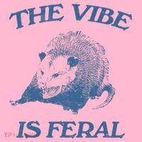 Possum The Vibe Is Feral Doggie Tank thumb 4