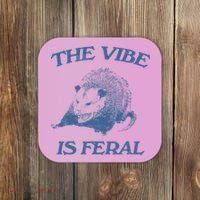 Possum The Vibe Is Feral Coaster thumb 0