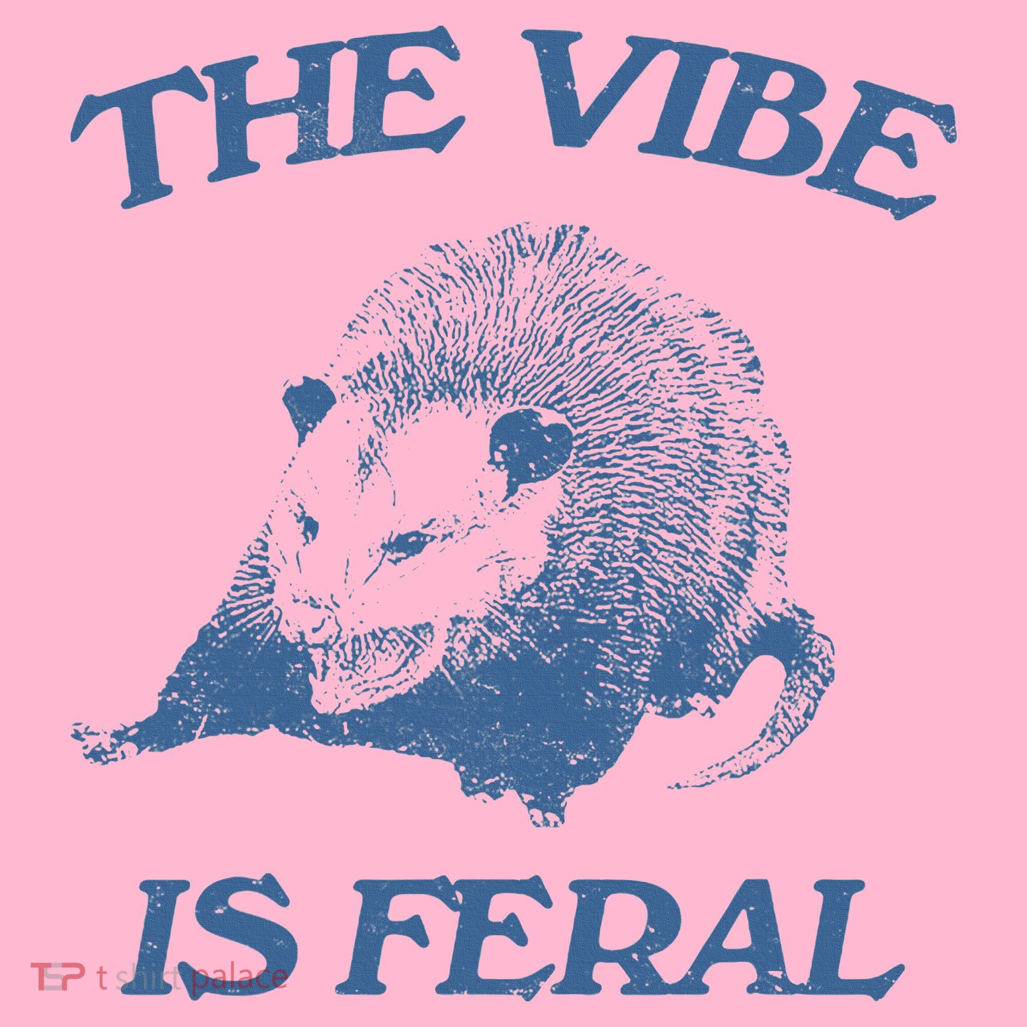 Possum The Vibe Is Feral Mousepad