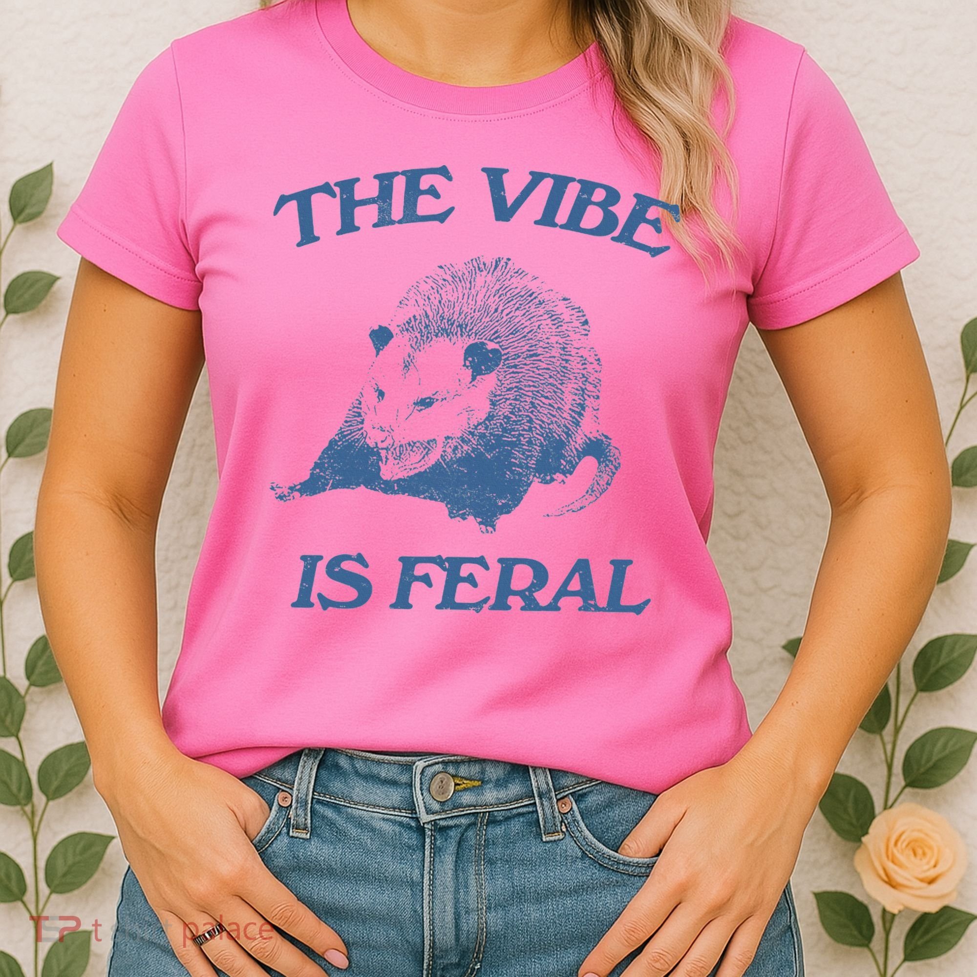 Possum The Vibe Is Feral Women's T-Shirt