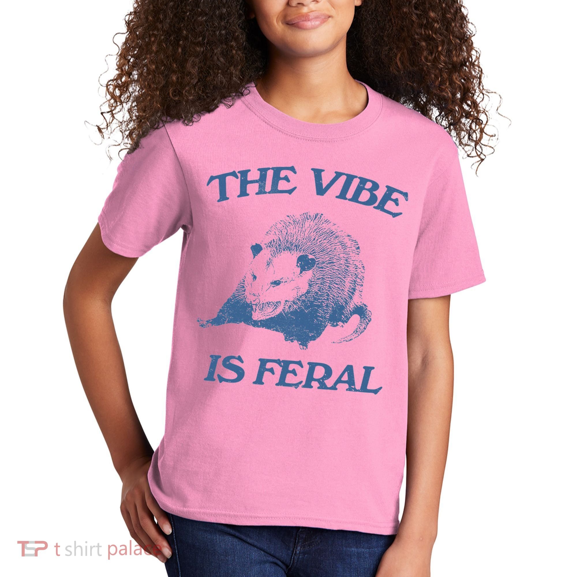 Possum The Vibe Is Feral Kids T-Shirt