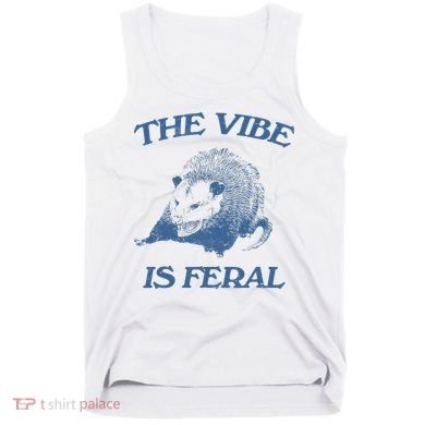 Possum The Vibe Is Feral Tank Top