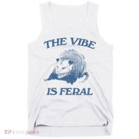 Possum The Vibe Is Feral Tank Top thumb 0