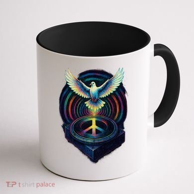 Peaceful Turntable Vibes Coffee Mug back