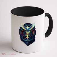 Peaceful Turntable Vibes Coffee Mug thumb 1