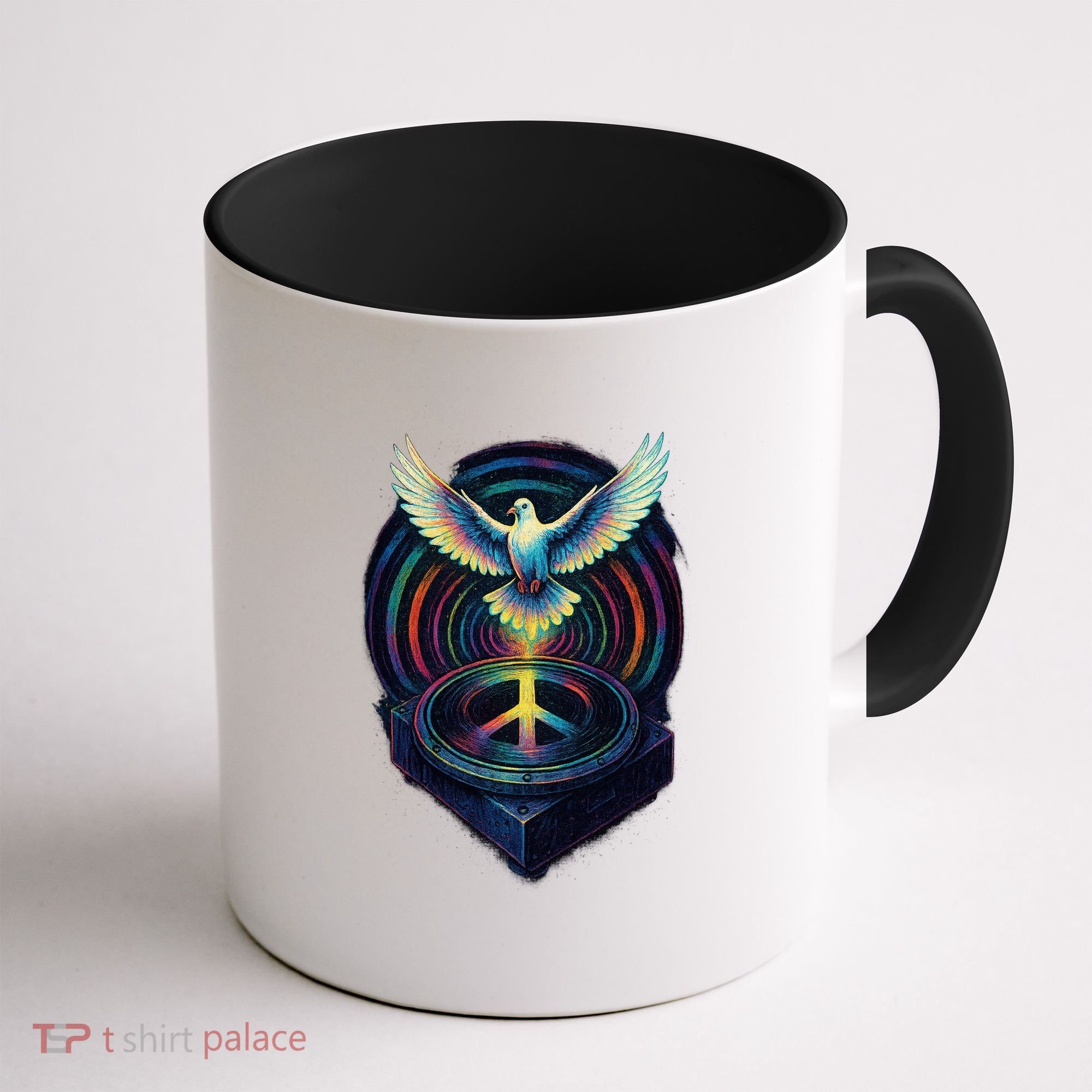 Peaceful Turntable Vibes Coffee Mug