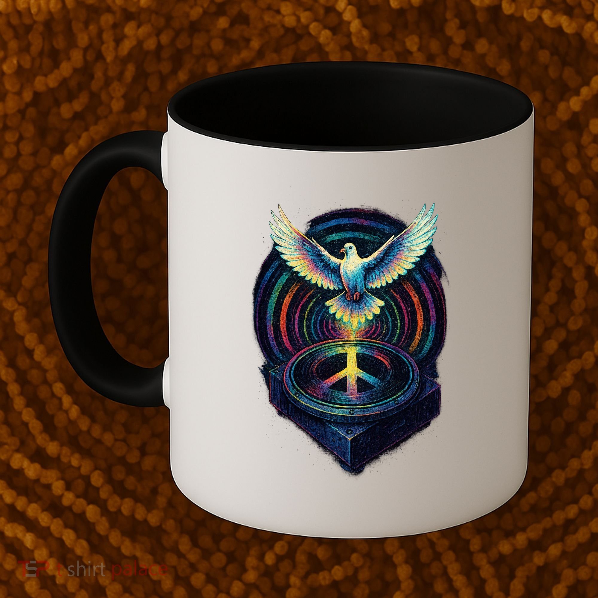 Peaceful Turntable Vibes Coffee Mug