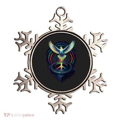 Peaceful Turntable Vibes Ornament
