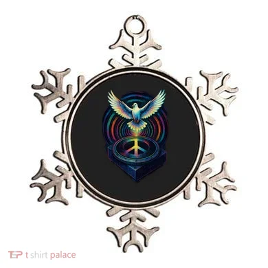 Peaceful Turntable Vibes Ornament
