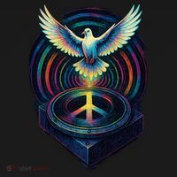 Peaceful Turntable Vibes Ornament thumb 1