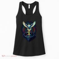 Peaceful Turntable Vibes Women's Tank Top thumb 0