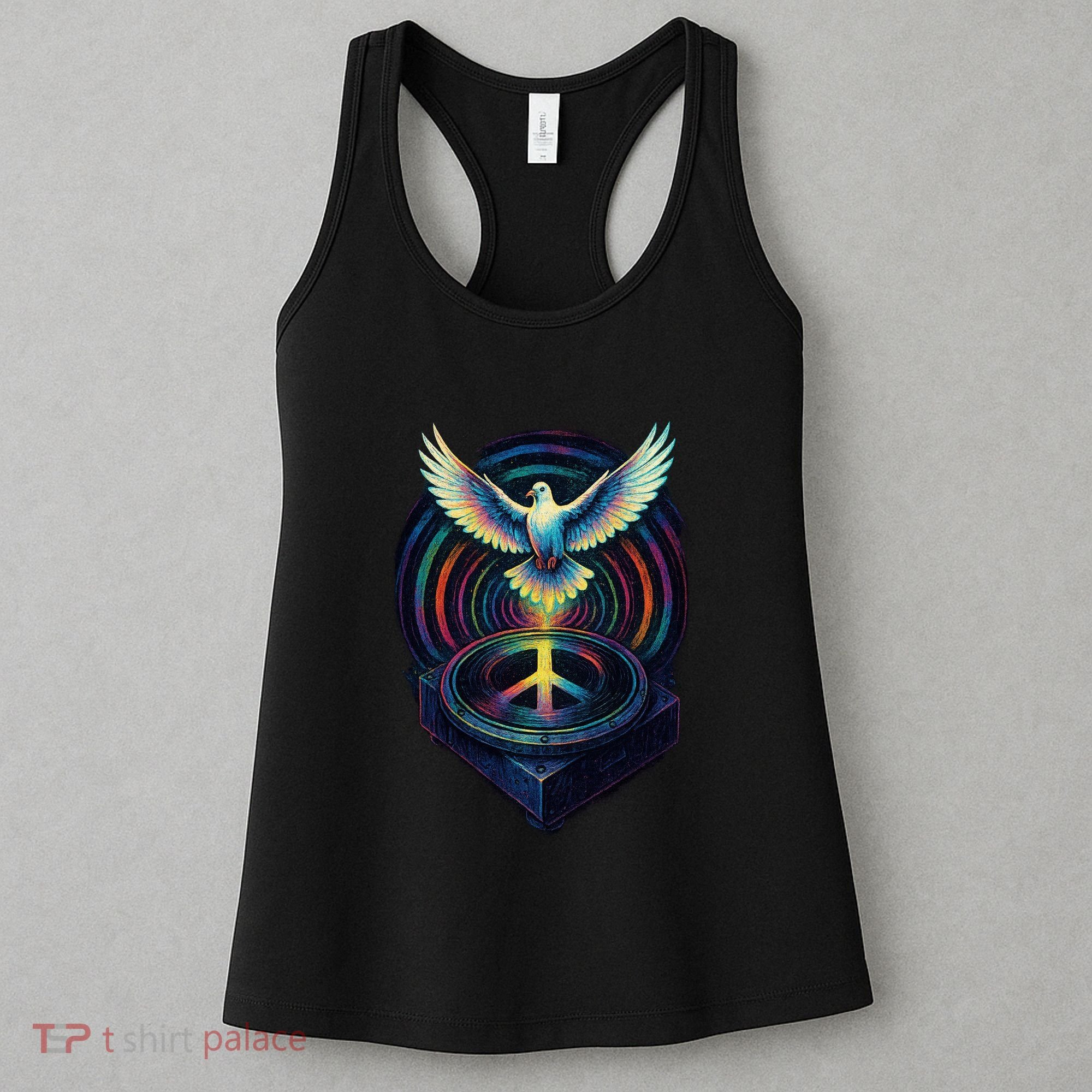 Peaceful Turntable Vibes Women's Tank Top