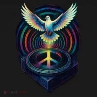 Peaceful Turntable Vibes Toddler Hoodie thumb 2