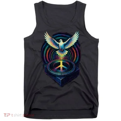 Peaceful Turntable Vibes Tank Top