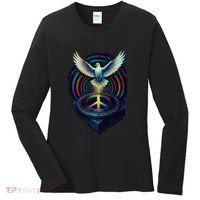 Peaceful Turntable Vibes Women's Long Sleeve Shirt thumb 0