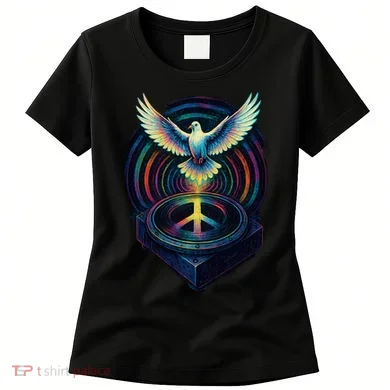 Peaceful Turntable Vibes Women's T-Shirt