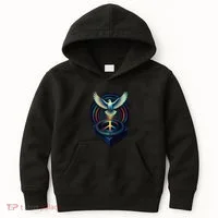 Peaceful Turntable Vibes Kids Hoodie thumb 0
