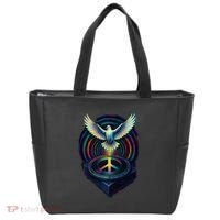 Peaceful Turntable Vibes Tote Bag thumb 0