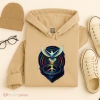 Peaceful Turntable Vibes Hoodie thumb 4
